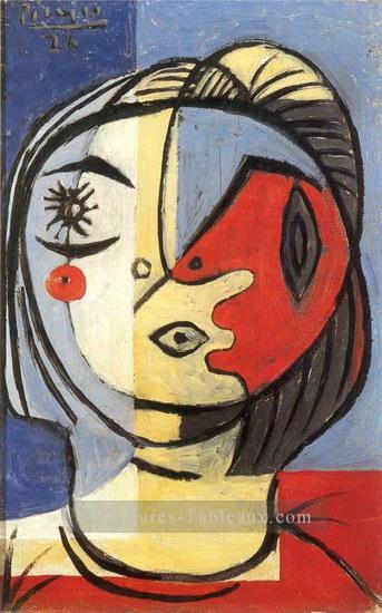 Tete 3 1926 cubiste Pablo Picasso Peintures à l'huile